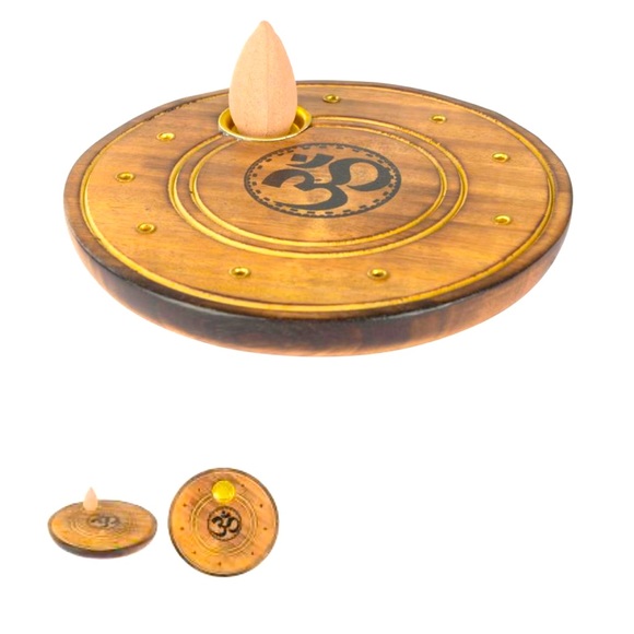 OM Incense Cone Burner - Picture 1 of 1